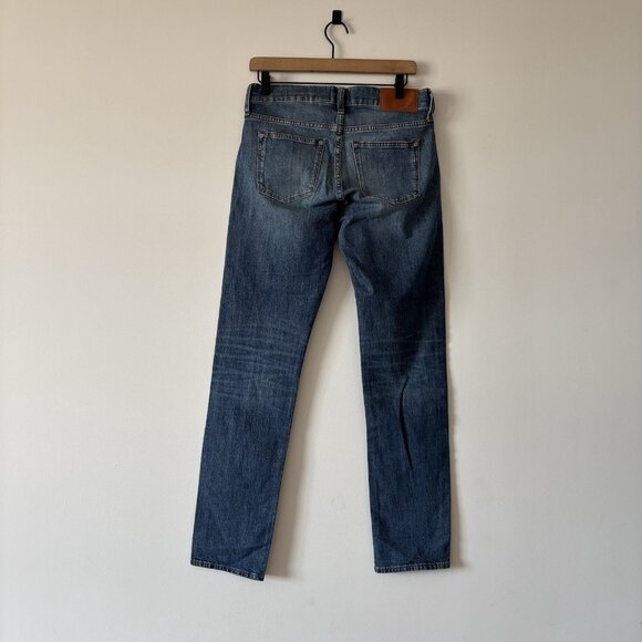 J Crew 484 Slim Fit Jeans Mens 30/32 Distressed Denim Preppy Casual Office NWT - Picture 2 of 15